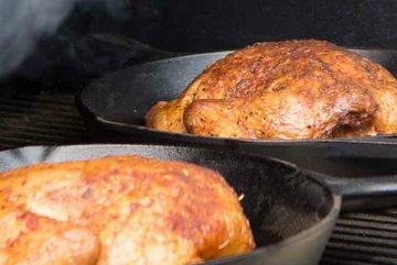 Recept - Pomalu pečené kuře v kouři