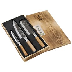 FORGED Olive - 3-dílná sada nožů