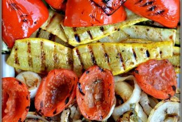 Recept - zelenina na grilu