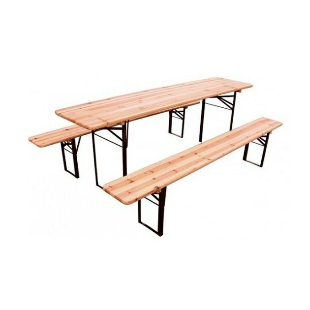 Pivní set - stůl a 2ks lavice