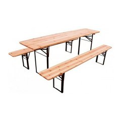 Pivní set - stůl a 2ks lavice