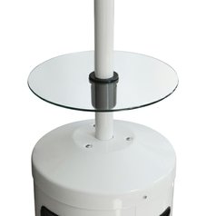 Skleněný odkládací stolek