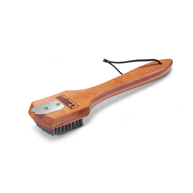 Grilovací kartáč s bambusovou rukojetí