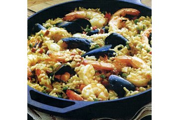 Recept - Paella s mořskými plody